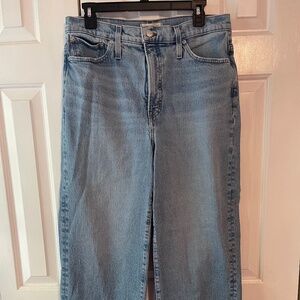 Madewell The Perfect Vintage Wide-Leg Crop Jean